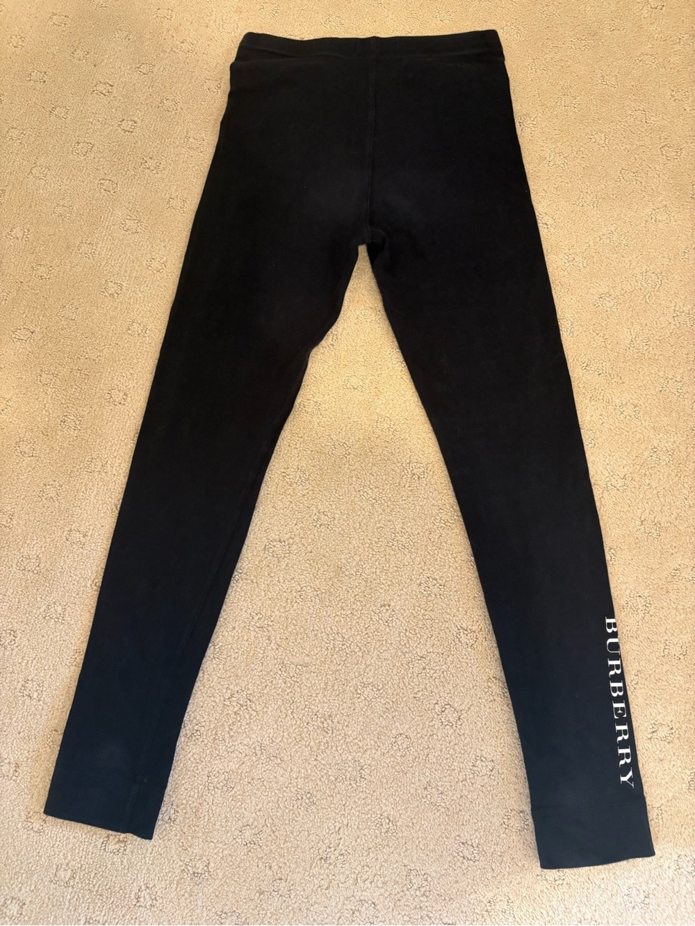 Authentic Burberry girls 12 Y Leggings with logo